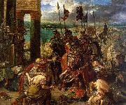 Eugene Delacroix The Entry of the Crusaders into Constantinople oil painting reproduction